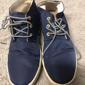 Toms Blue Weatherproof Chukka